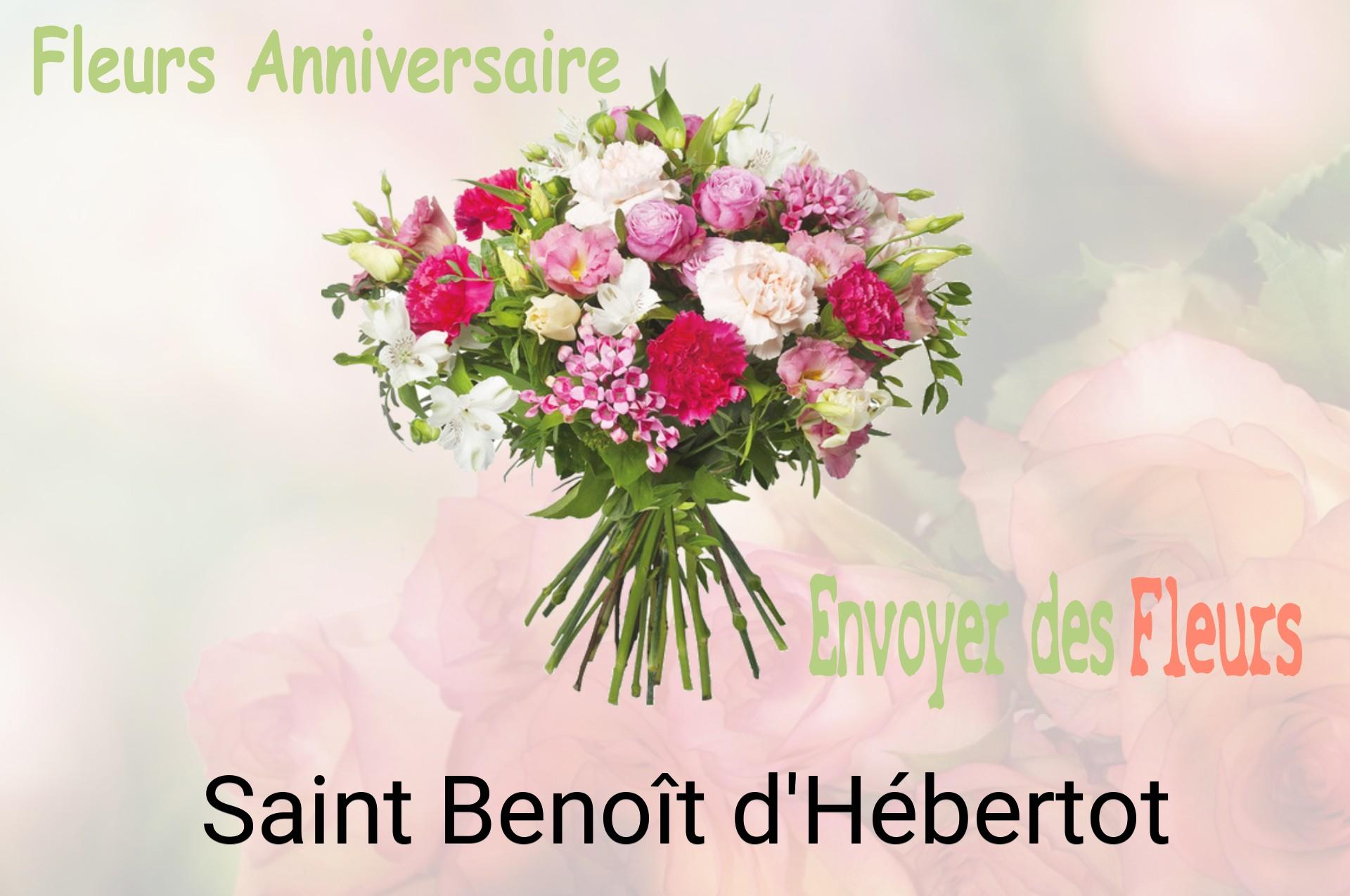 Bouquet de fleurs d’anniversaire livré à Saint-Benoît-d'Hébertot