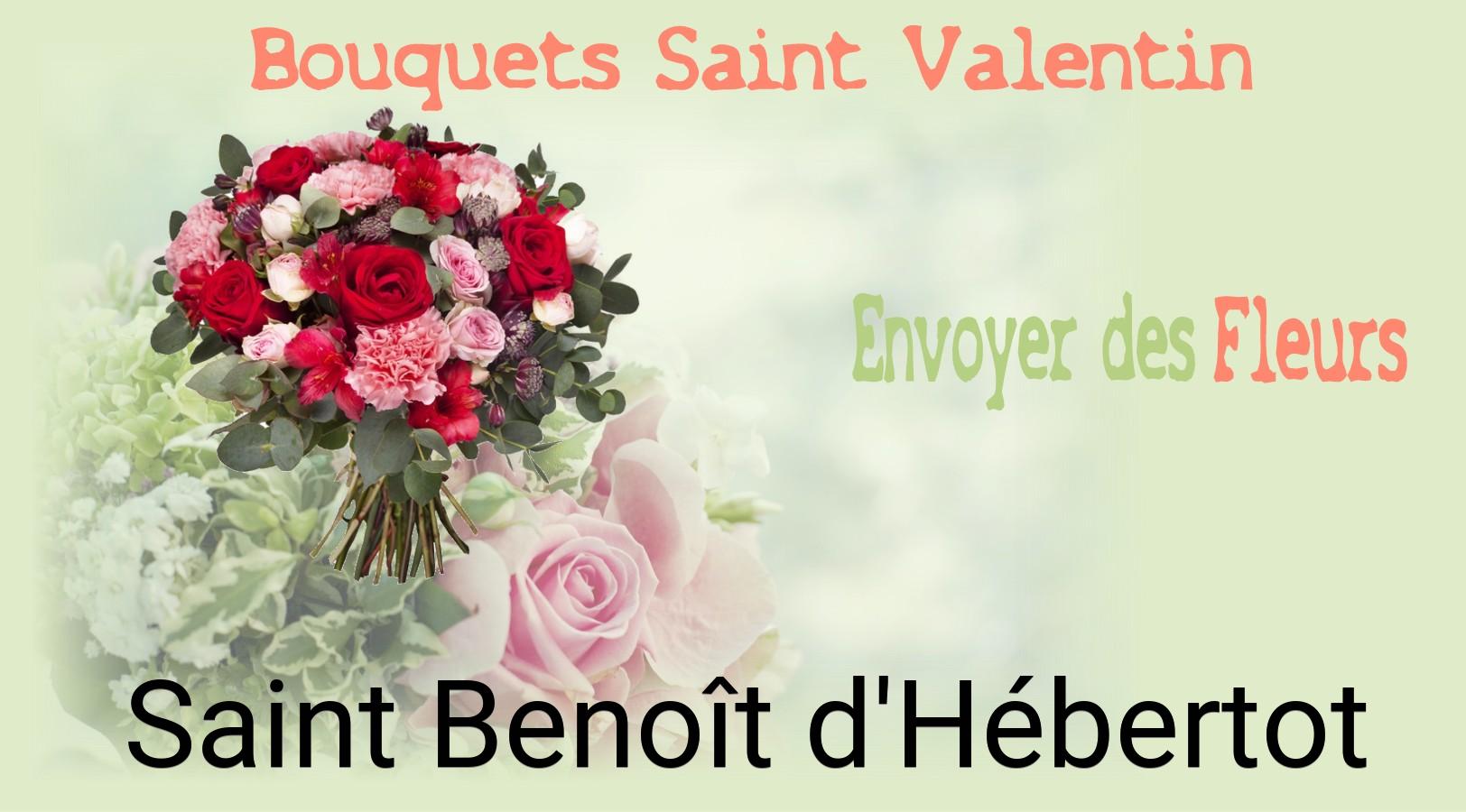 Roses de Saint-Valentin livrées à Saint-Benoît-d'Hébertot